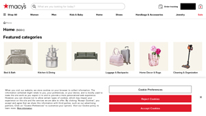 Macy's - Microfiber & Microsuede Couches