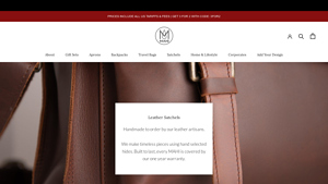 Mahileather - Handmade Leather Satchels & Messenger Bags