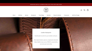Mahileather - Leather Backpack Collection