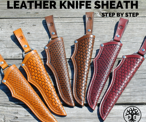 An application scenario or product detail of make a leather knife sheath - Image 7
