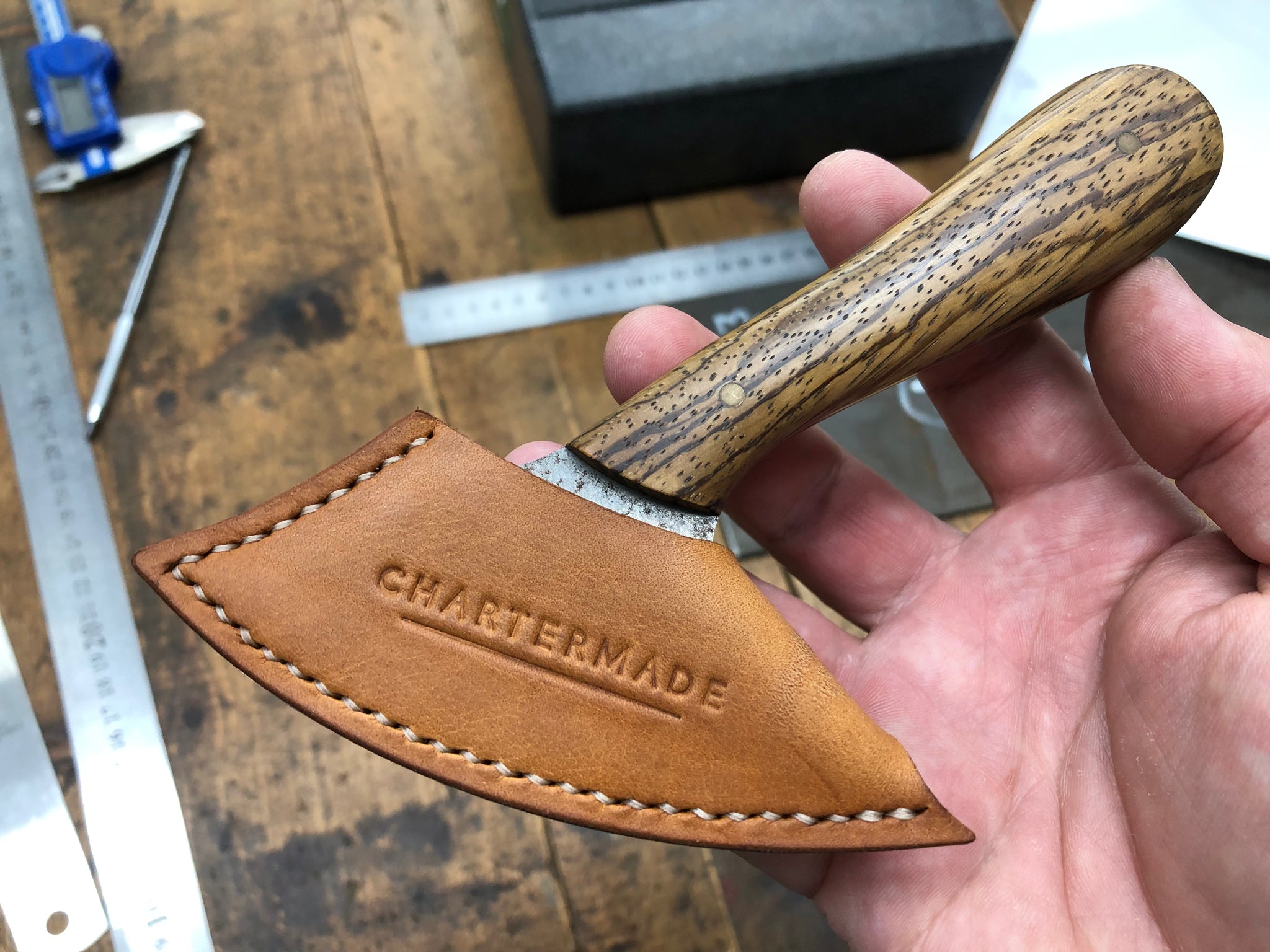 An application scenario or product detail of make a leather knife sheath - Image 16