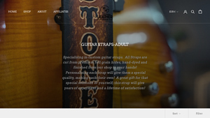 M&W Leather - Custom Adult Guitar Straps