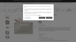 Mark and Graham - Personalized Signature Leather Pouch