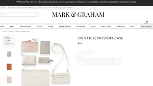 Mark and Graham - Signature Personalized Passport Cover