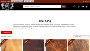 Maverick Leather Company - Saddle Boar 7/8oz