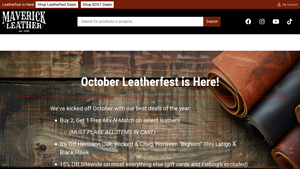 Maverick Leather Company - Leather Hides by the Side