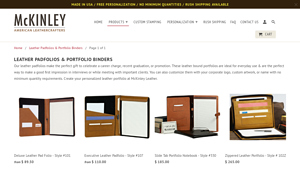 McKinley Leather - Leather Padfolios