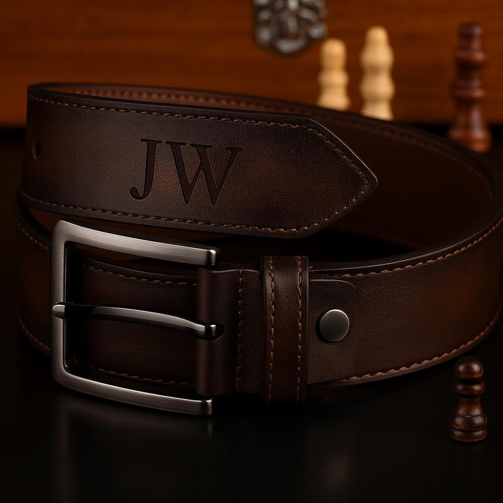 Featured image for the mens custom leather belts guide