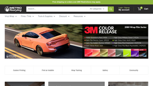 Metro Restyling - Car Wrap Products