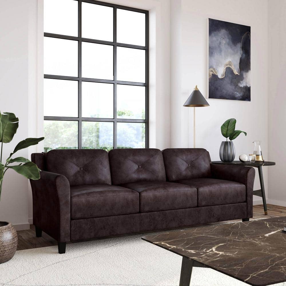 An application scenario or product detail of microfiber leather sofa - Image 20
