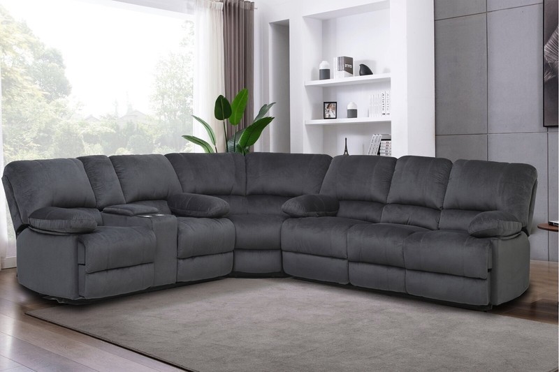 An application scenario or product detail of microfiber microsuede couches - Image 12