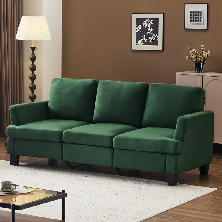 An application scenario or product detail of microfiber suede sofa - Image 8