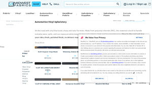 Midwest Fabrics - Automotive Vinyl & Upholstery Solutions