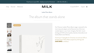 Milk Books - Premium Leather Photo Albums
