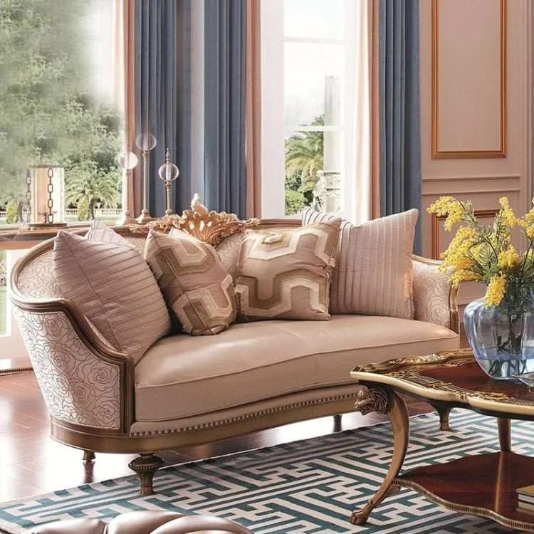 An application scenario or product detail of mixing leather and fabric furniture - Image 21