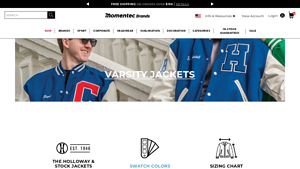 Momentec Brands - Custom Varsity Jackets