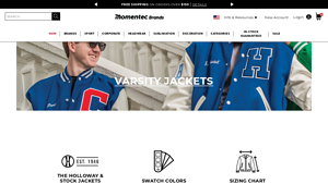 Momentec - Holloway Varsity Jacket Configurator