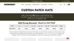 Monomoy - Custom Leather Patch Hats