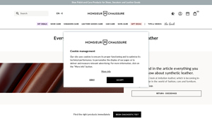 Monsieur Chaussure - Synthetic Leather Footwear