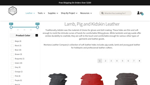 Montana Leather - Lambskin, Pigskin & Kidskin