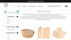 Montana Leather - Premium Vegetable-Tanned Leather