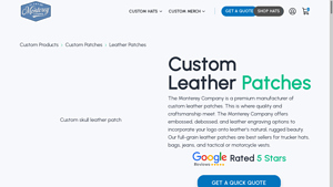 Monterey Company - Custom Leather Patches