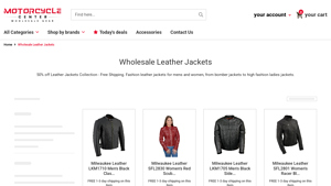 Milwaukee Leather - Men's Black Classic Scooter Style Leather