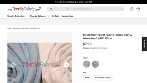 My Textile Fabric - Microfiber Towel Fabric