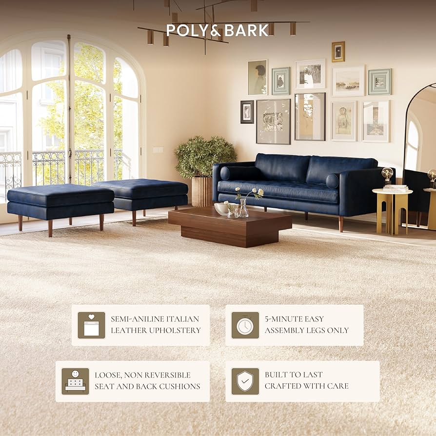 An application scenario or product detail of nappa leather furniture - Image 16