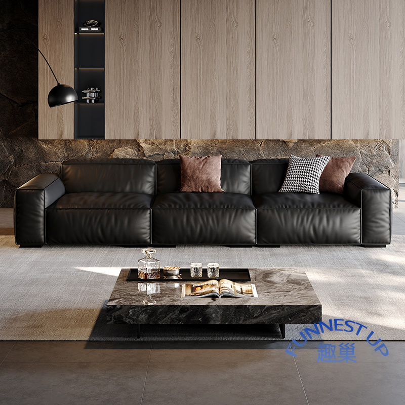 An application scenario or product detail of nappa leather furniture - Image 19