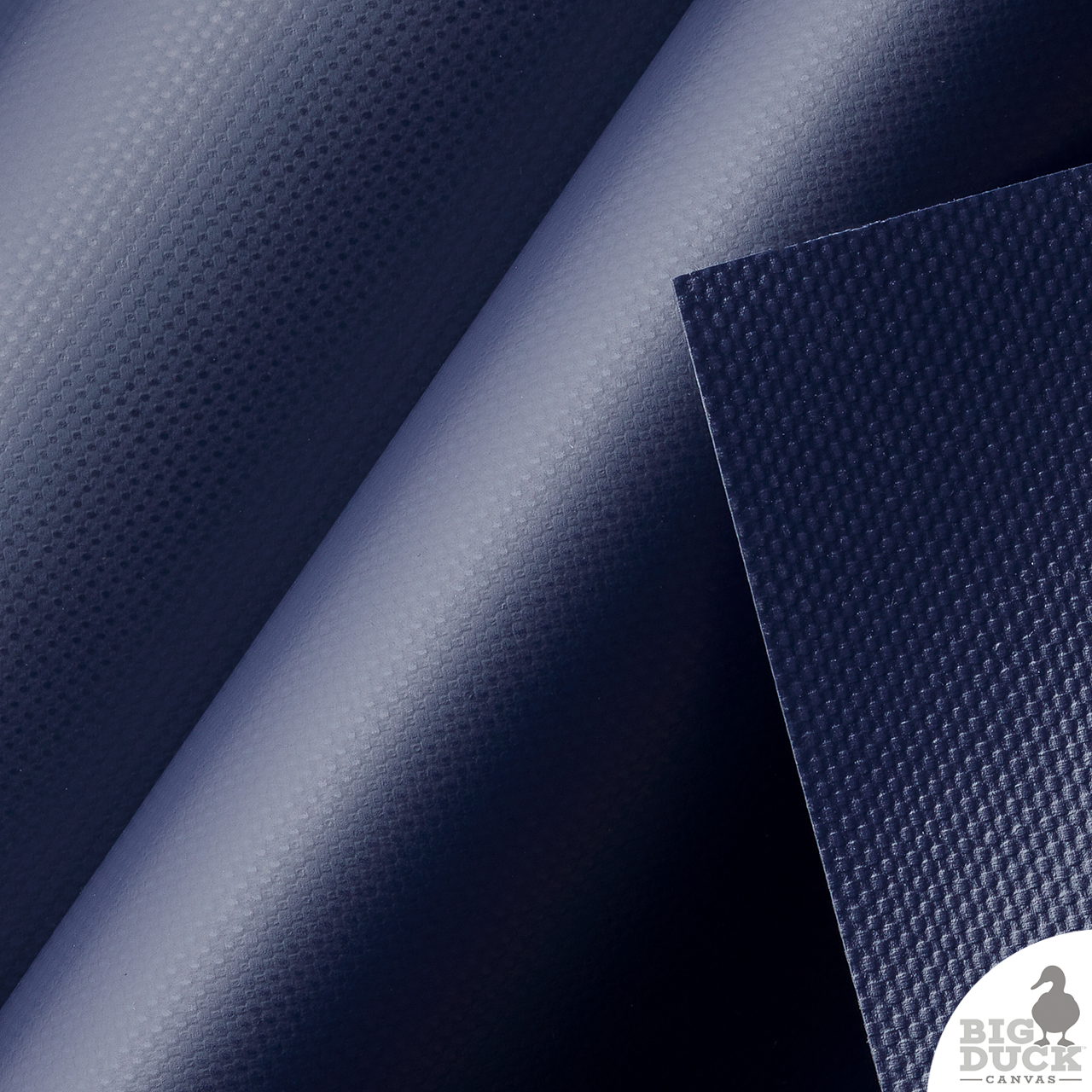 An application scenario or product detail of navy blue faux leather fabric - Image 22