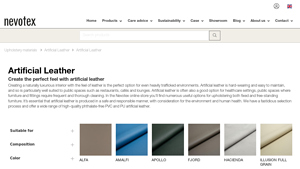 Nevotex - Artificial & Synthetic Leather