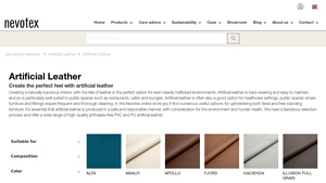 Nevotex - Artificial & Synthetic Leather Solutions