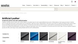 Nevotex - Artificial & Synthetic Leather Solutions