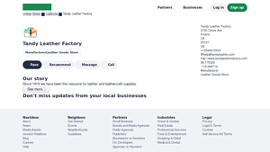 Tandy Leather Factory - Leather Goods and Supplies