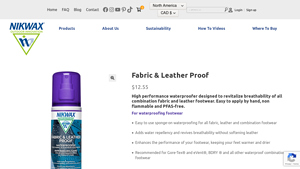 Nikwax - Fabric & Leather Proof