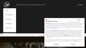 Odin Leather Goods - Leather & Steel Valet Tray