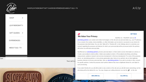 Odin Leather Goods - Custom Leather Drink Coasters