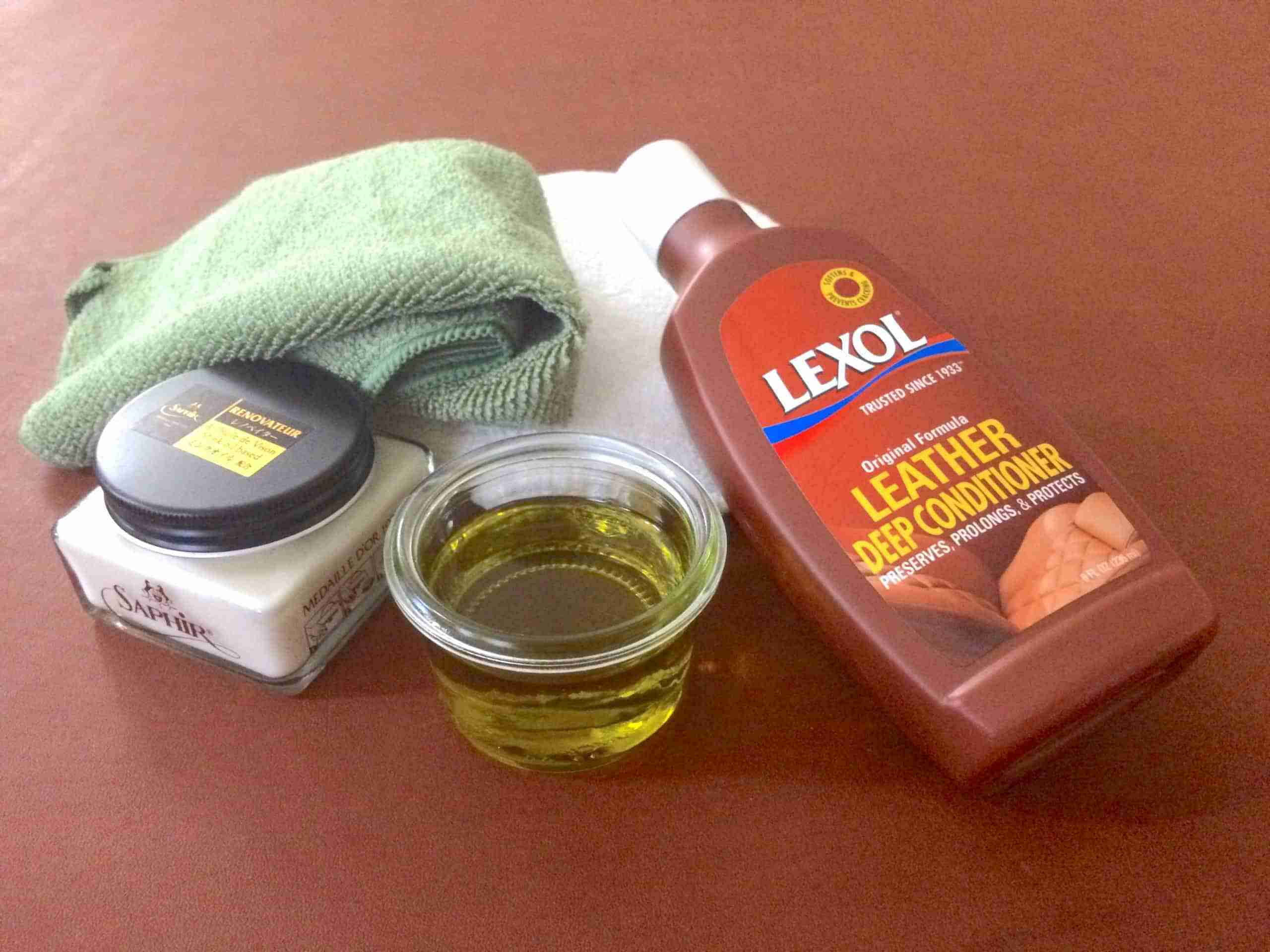 An application scenario or product detail of oil spot on leather - Image 18