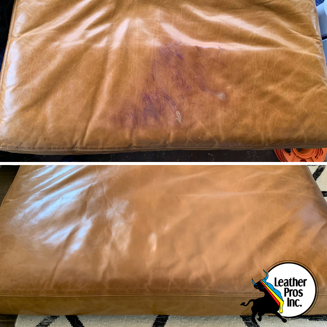An application scenario or product detail of oil stain on leather sofa - Image 21