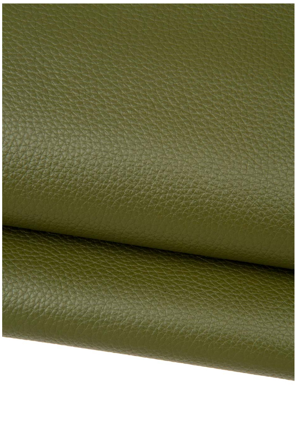 An application scenario or product detail of olive green leather fabric - Image 18