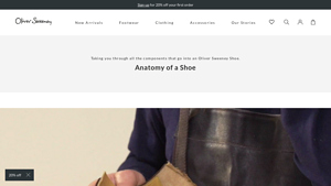 Oliver Sweeney - Anatomy of a Shoe
