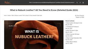 Olpr - Nubuck Leather