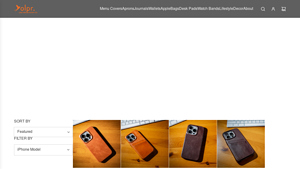 Olpr - Handmade Leather iPhone Cases
