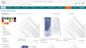 Online Fabric Store - Vinyl & Faux Leather Fabric