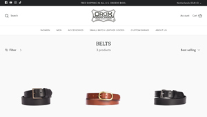 Orox Leather - Classic Belts