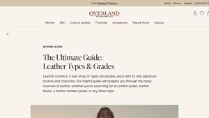 Overland - Leather Types