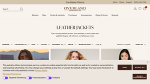 Overland - Leather Jackets in 128 Styles