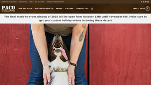 Paco Collars - Custom Leather Dog Collars