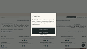 Papier - Personalized Leather Notebooks